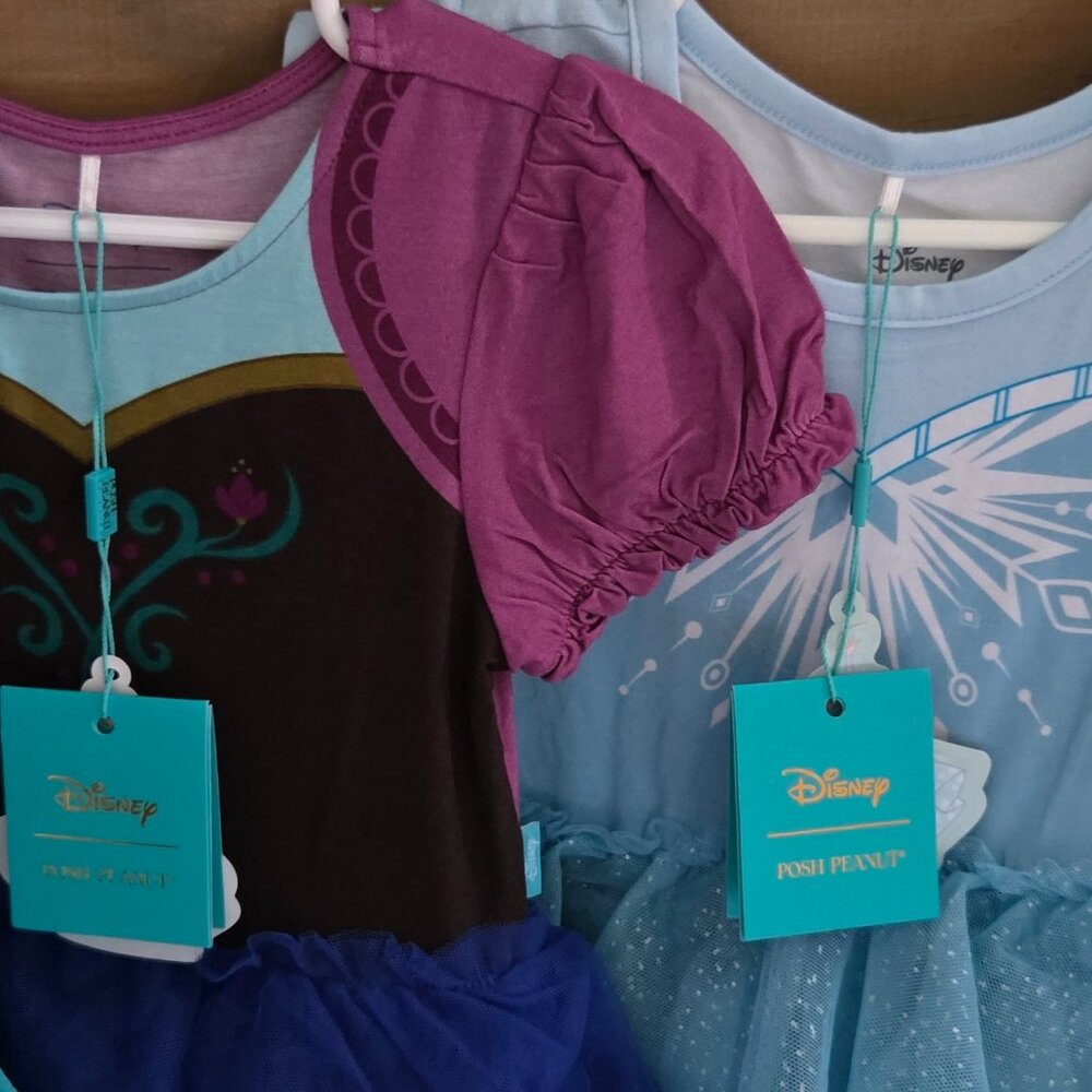 Anna & Elsa Tulle Posh Peanut Dresses